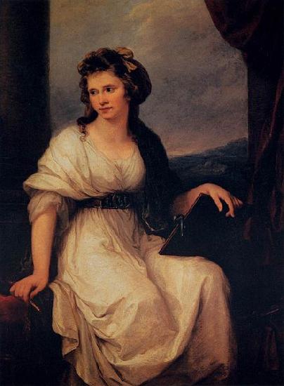 Angelica Kauffmann Self-portrait oil painting image